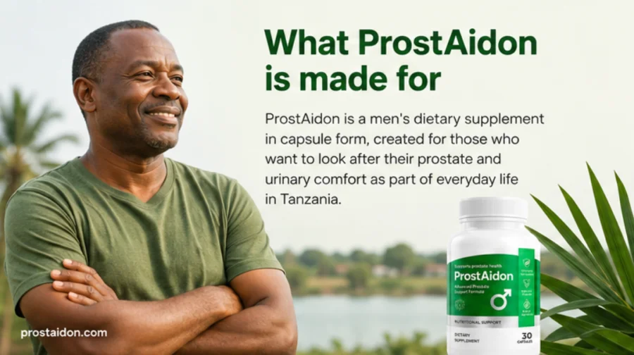 ProstAidon capsules for men's daily prostate comfort